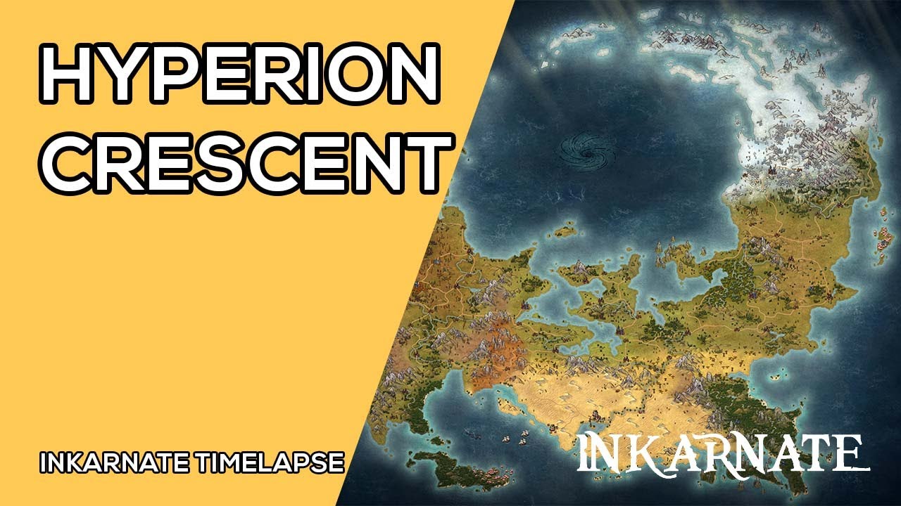 Hyperion Crescent | Inkarnate Timelapse