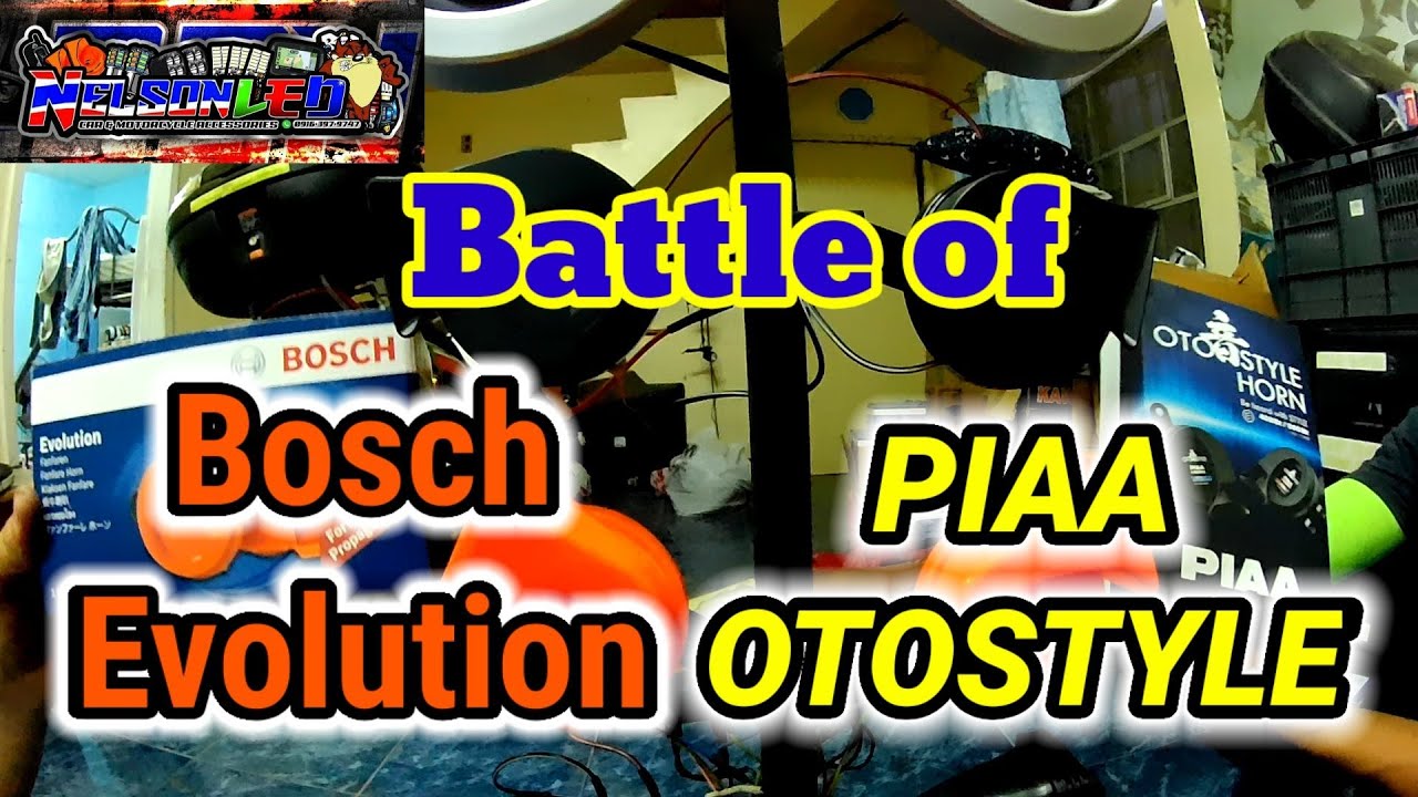 Bosch Evolution vs PIAA OTOSTYLE