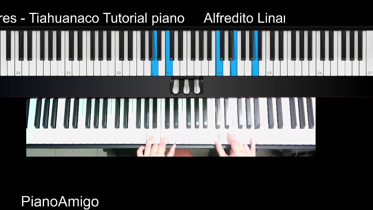Tiahuanaco (Alfredito Linares) piano salsa tutorial