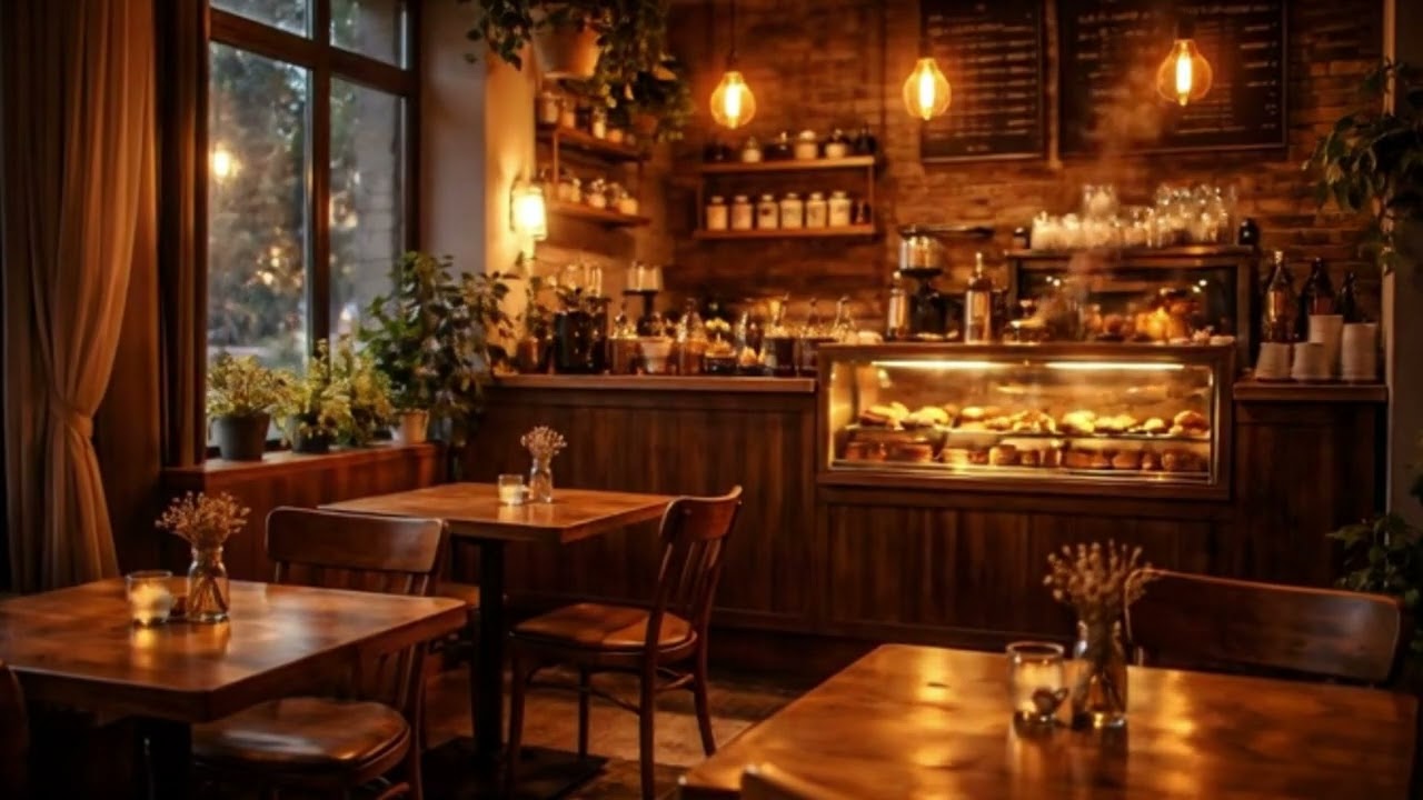 Coffee Shop Vibezzz | Warm Cafe Ambiance & Chill Study Music (45 Min Mix)
