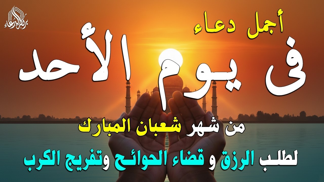 دعاء فى يوم الاثنين المستجاب دعاء في  يوم 7 من شهر شعبان للرزق والشفاء العاجل وقضاء الحوائج 🤲(4k)