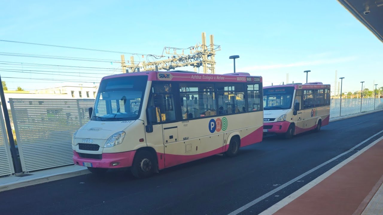 Linea 4 Ippodromo - Ospedale | Iveco Sitcar Citytour CNG - Start Romagna 20575 (Kickdown)