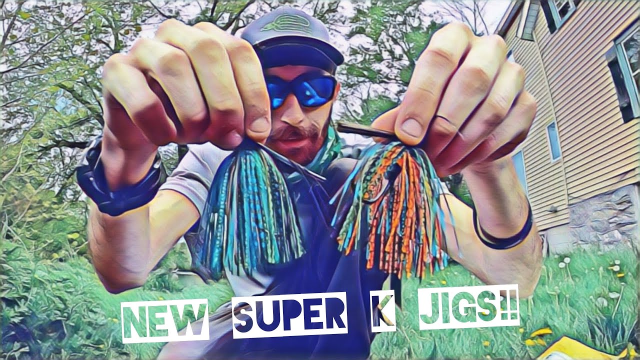 New Super K Jigs + a LITTLE smallie dangle!!