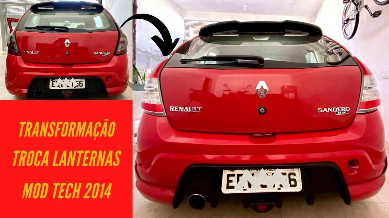 COMO TROCAR A LANTERNA DO SANDERO l TROQUEI A LANTERNA DO SANDERO 2009 x 2014 l FDIAS