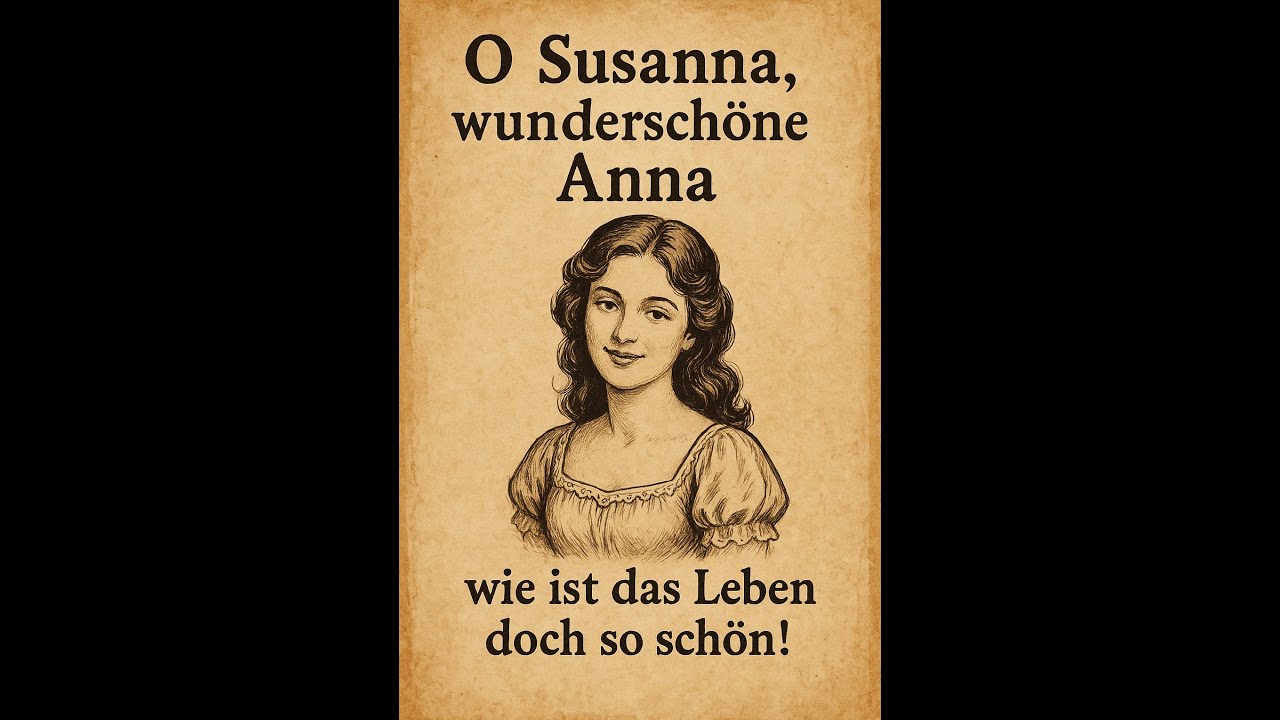 O Susanna, wunderschöne Anna! 💖🎵🎼