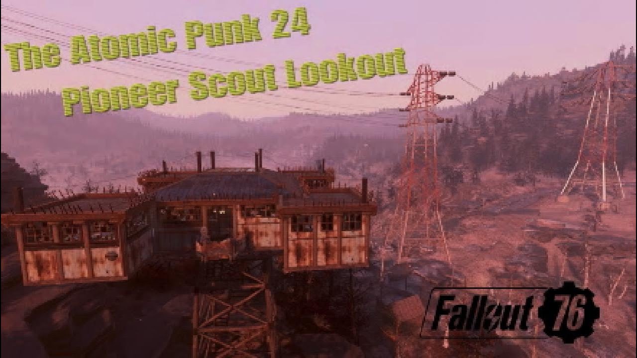 Fallout76:Camp showcase\ Pioneer Scout Lookout