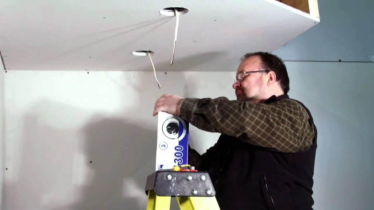 Eclairages encastrés BAZZ : Comment installer des spots encastrés (PLAFOND ISOLE)
