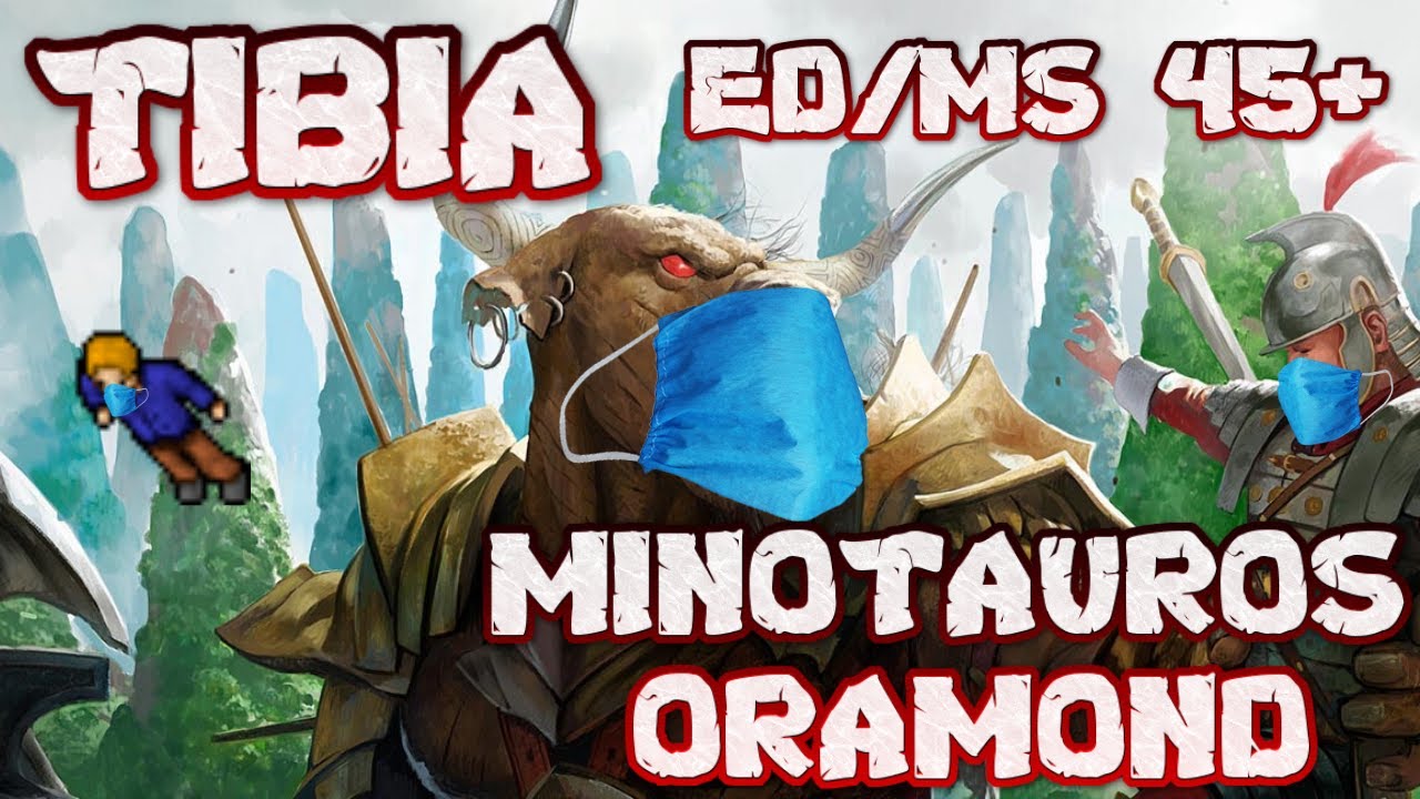 TIBIA - ¿Dónde cazar? - (DRUID/SORCERER Level 45+) - Minotauros de Oramond - [HD Recommended - 1080]