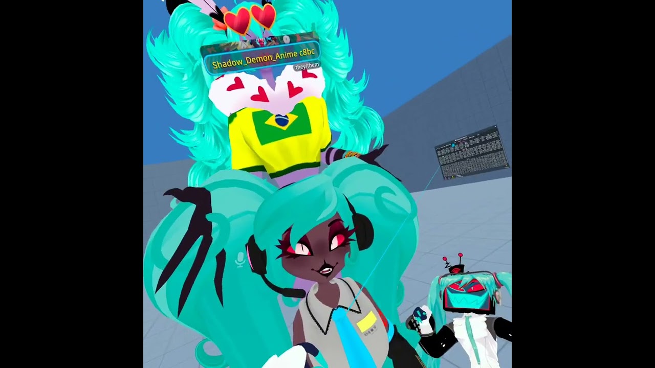 The vees turn into Miku Hazbin crimson redemption