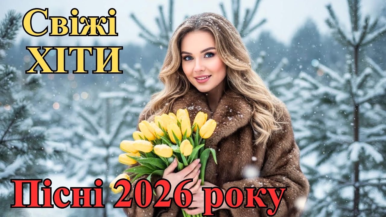 Нові Українські Пісні 2026 💛 Хіти, Які Створюють Настрій! Сучасна Музика