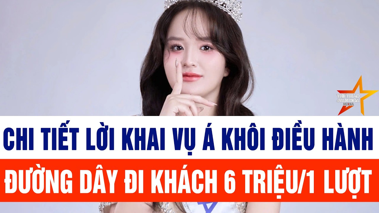 Chi tiết lời khai vụ Á khôi điều hành đường dây đi khách 6 triệu/1 lượt