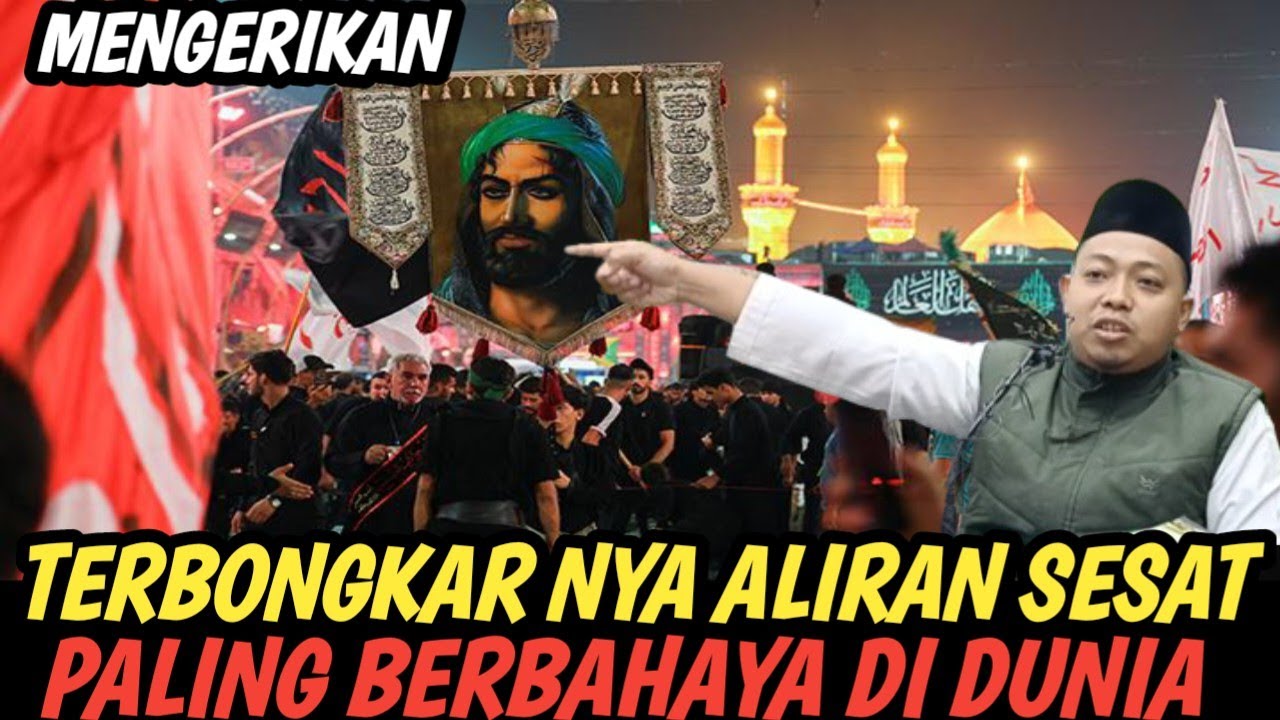 MERINDING, KEBERANIAN USTADZ INI MEMBONGKAR ALIRAN SESAT PALING BERBAHAYA DI DUNIA 