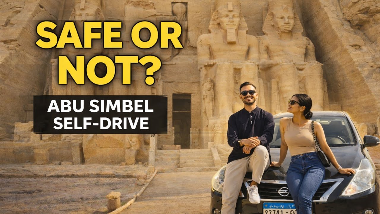 Abu Simbel Self-Drive (Safe or Not?) | Aswan Egypt Road Trip POV