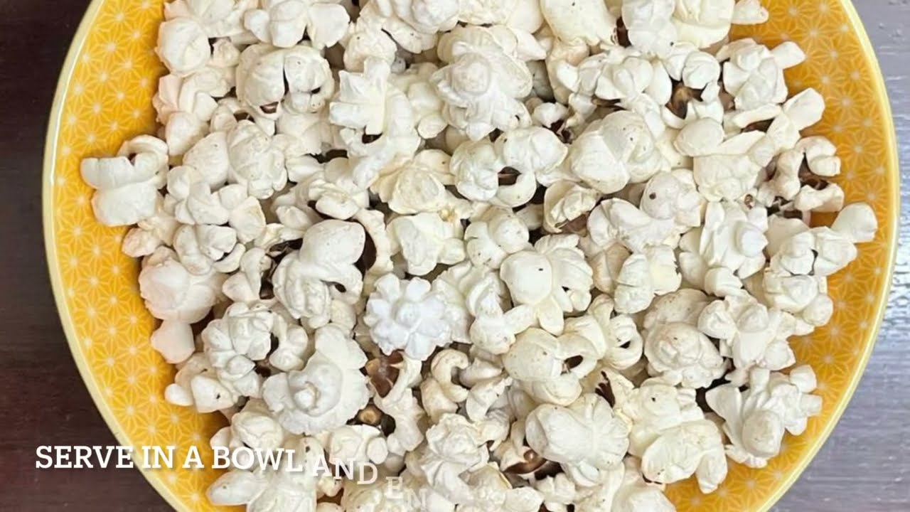 Pop Corns in Air Fryer