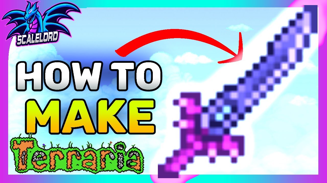 Как создать Night's Edge в Terraria (легко!)
