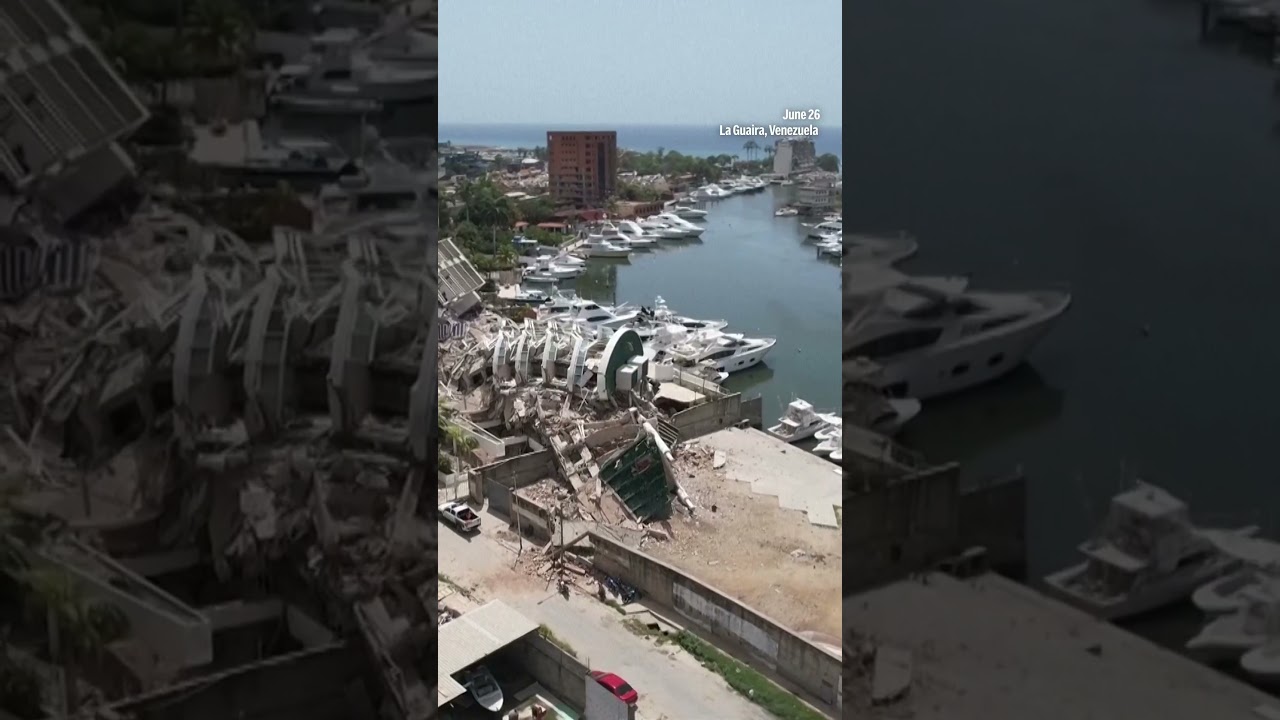 Drone Video Shows Devastating Footage In Venezuela Following Earthquake | N18S
