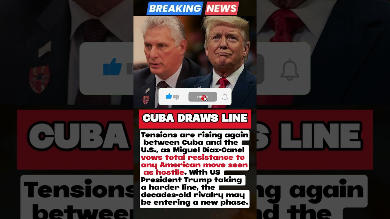 Trump vs. D&iacute;az-Canel &mdash; The Gloves Are Off #cuba