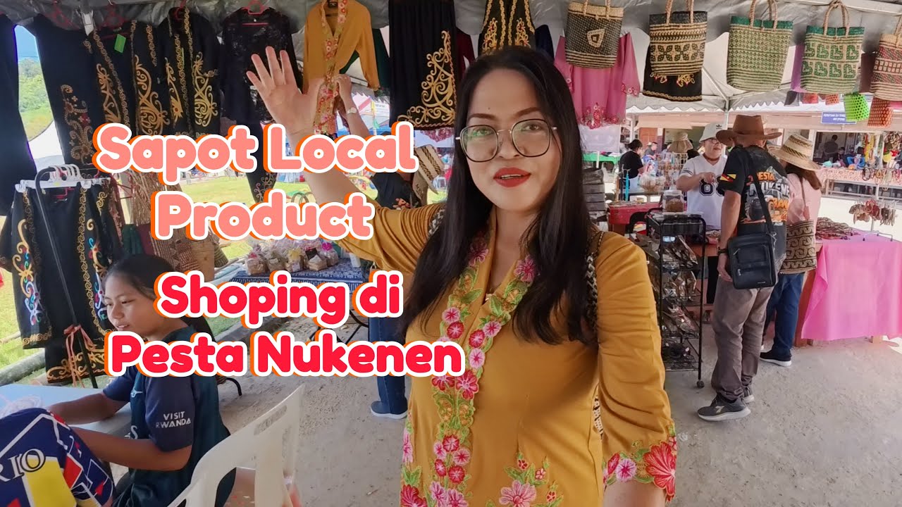 Saya Shopping Di Pesta Nukenen Bario