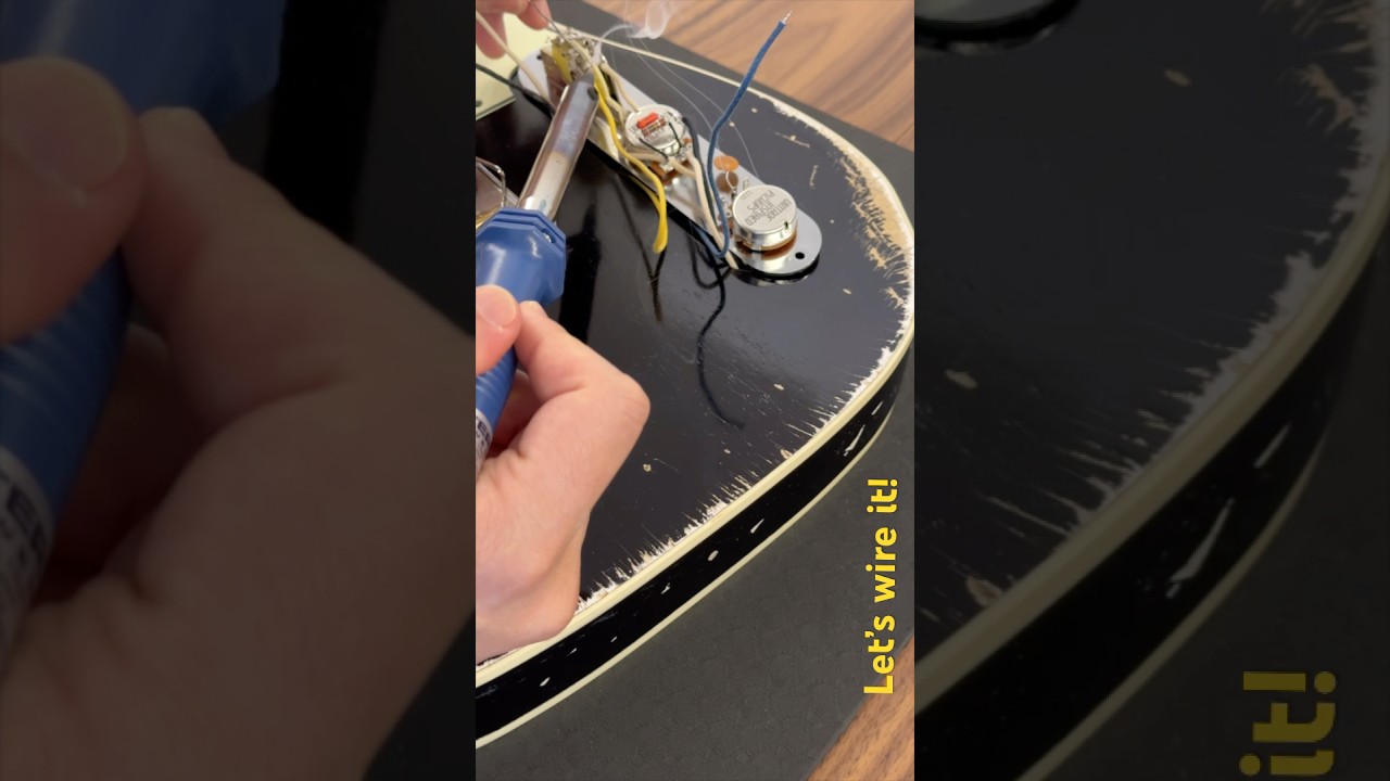 VIPOTS - Wiring like a pro! #electricguitar #guitarporn