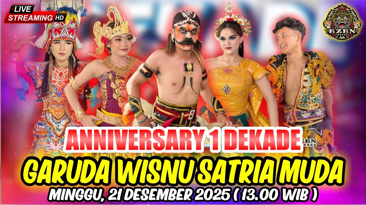 LIVE GWSM Garuda Wisnu Satria Muda - Anniversary 1 Dekade 21 Desember - Sumberarum Tempuran Magelang