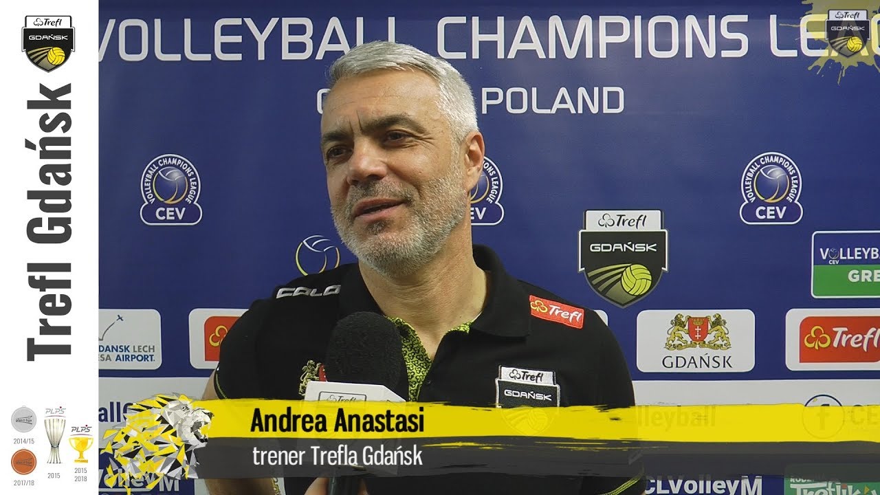 Andrea Anastasi i Roberto Piazza po awansie Trefla do ćwierćfinału Ligi Mistrz&oacute;w | Trefl Gdańsk