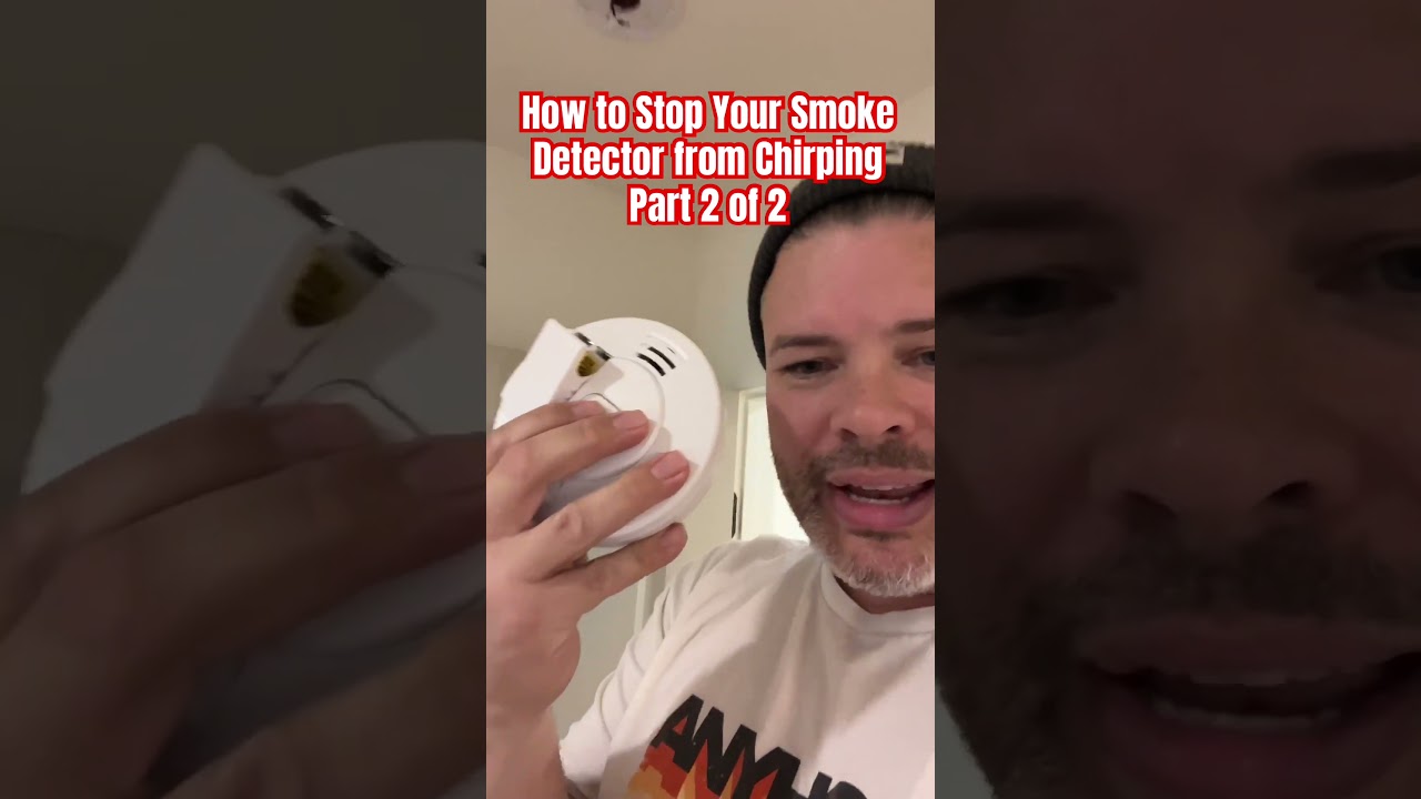 Как отключить писк датчика дыма. Часть 2 из 2