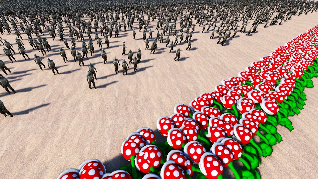 PLANTS vs ZOMBIES | Ultimate Epic Battle Simulator