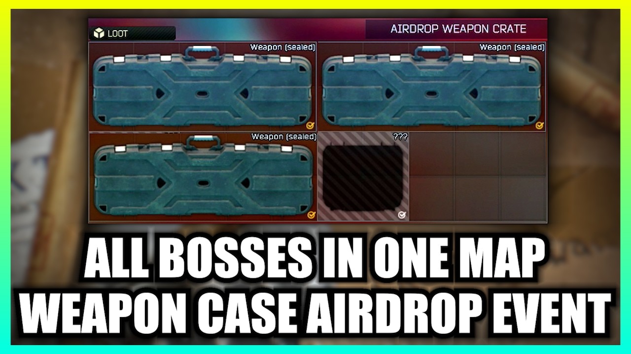 All Bosses in One Map & Smuggler Phase 2 Event