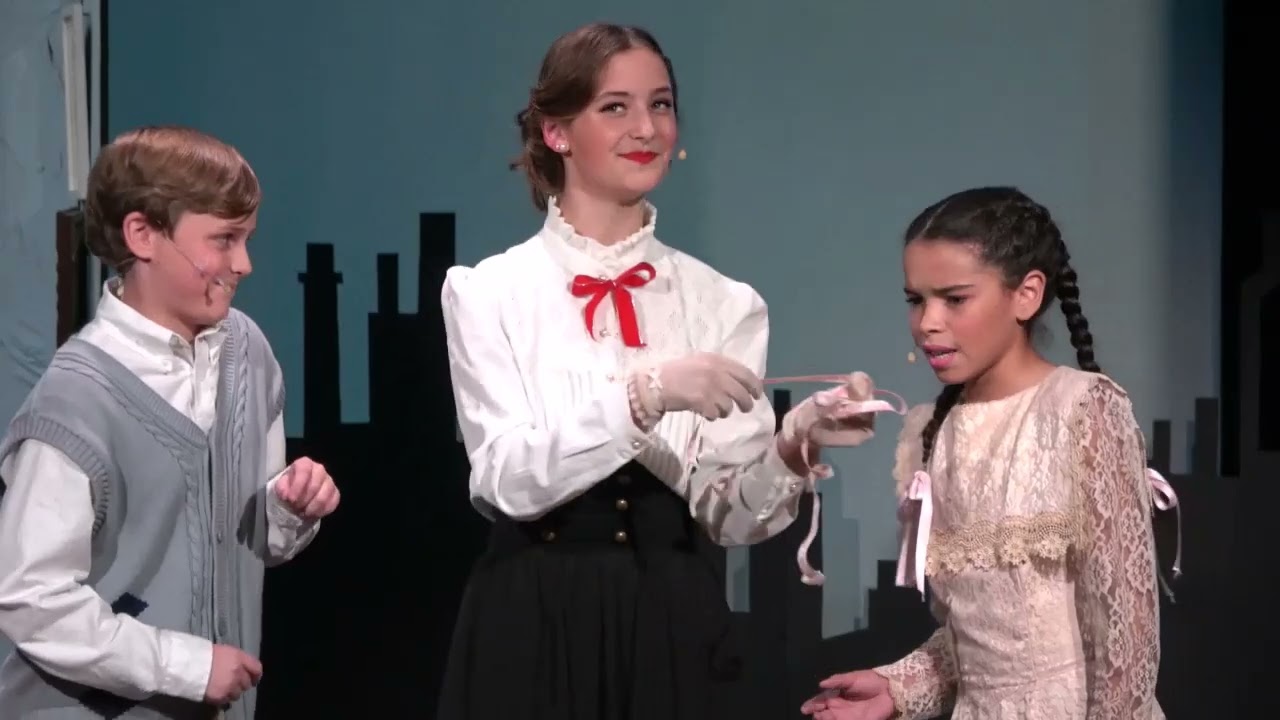 BMS Production of Mary Poppins Jr  Umbrella Cast   720p