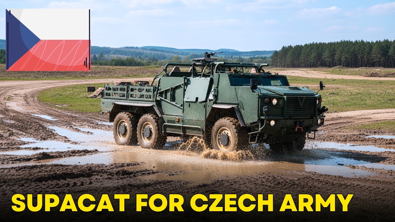 Supacat armored vehicles for Czech special forces