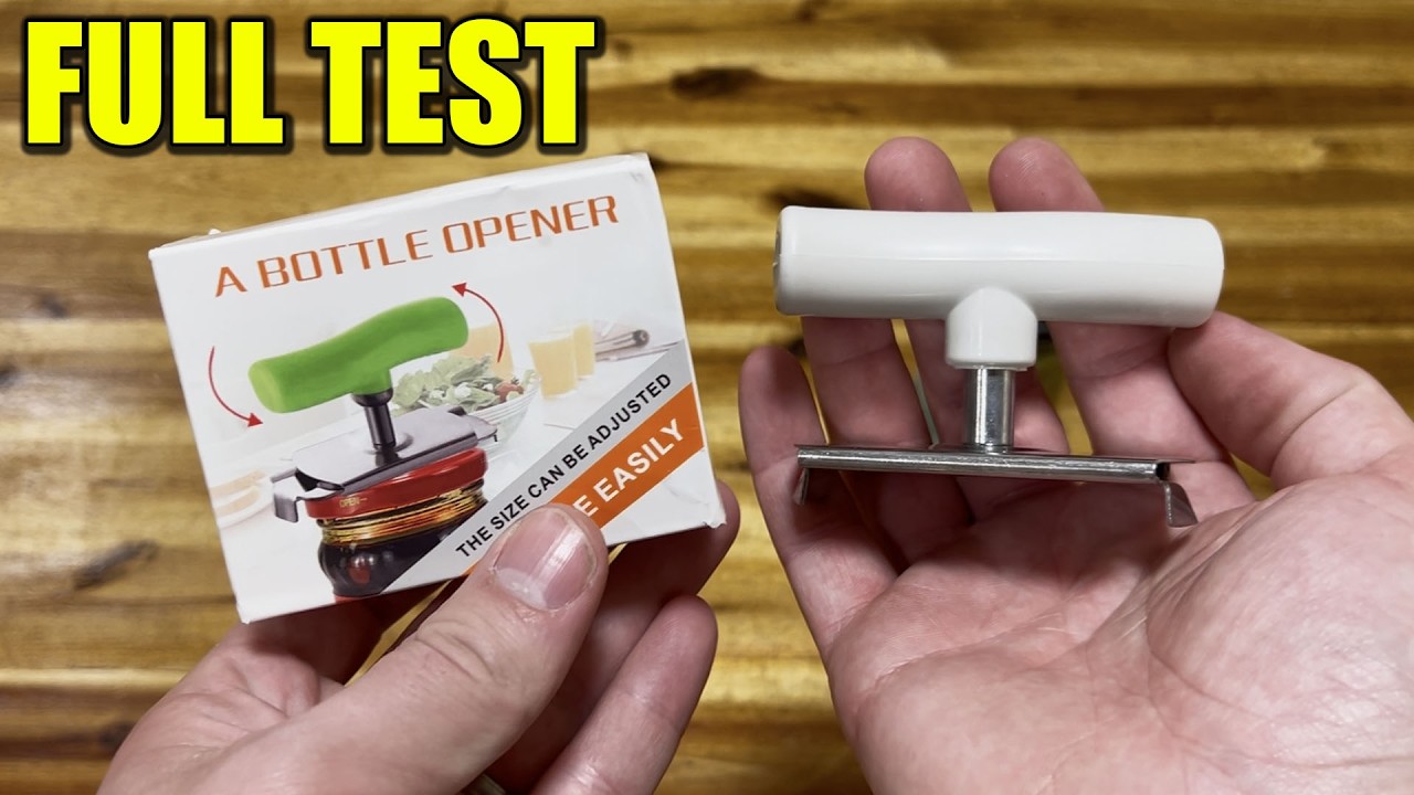 Jar Opener for Weak & Arthritic Hands — Adjustable Kitchen Tool