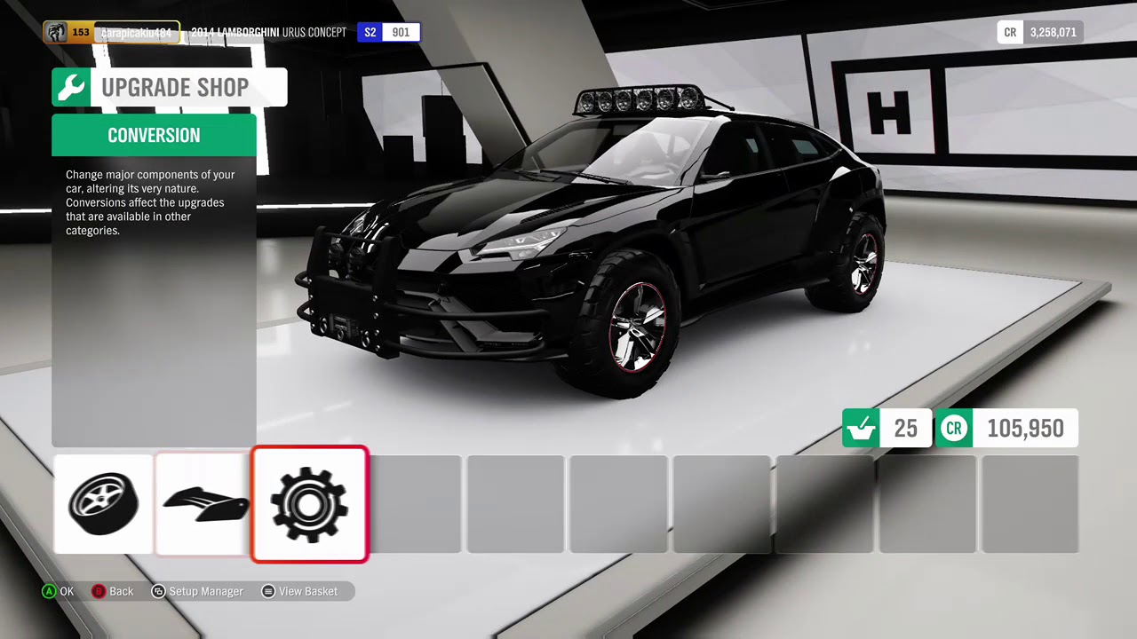 Lamborghini Urus Tune up Forza Horizon 4