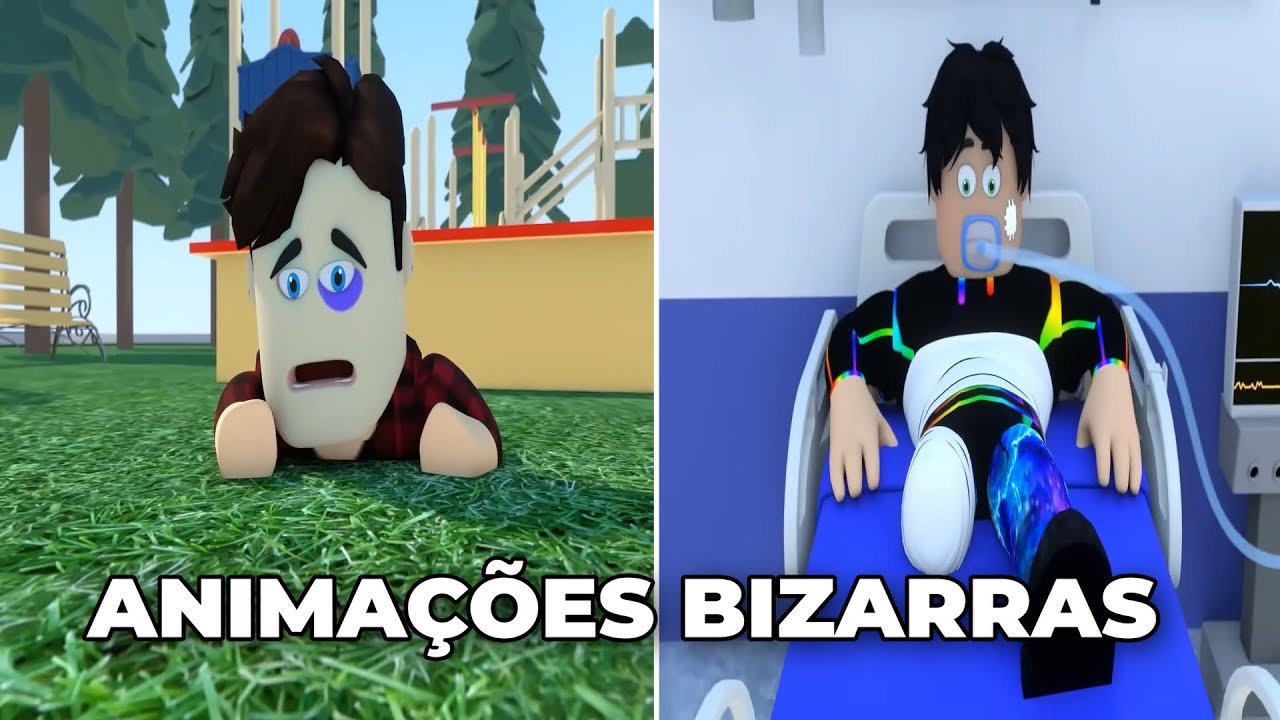 As ANIMAÇÕES do ROBLOX são BIZARRAS