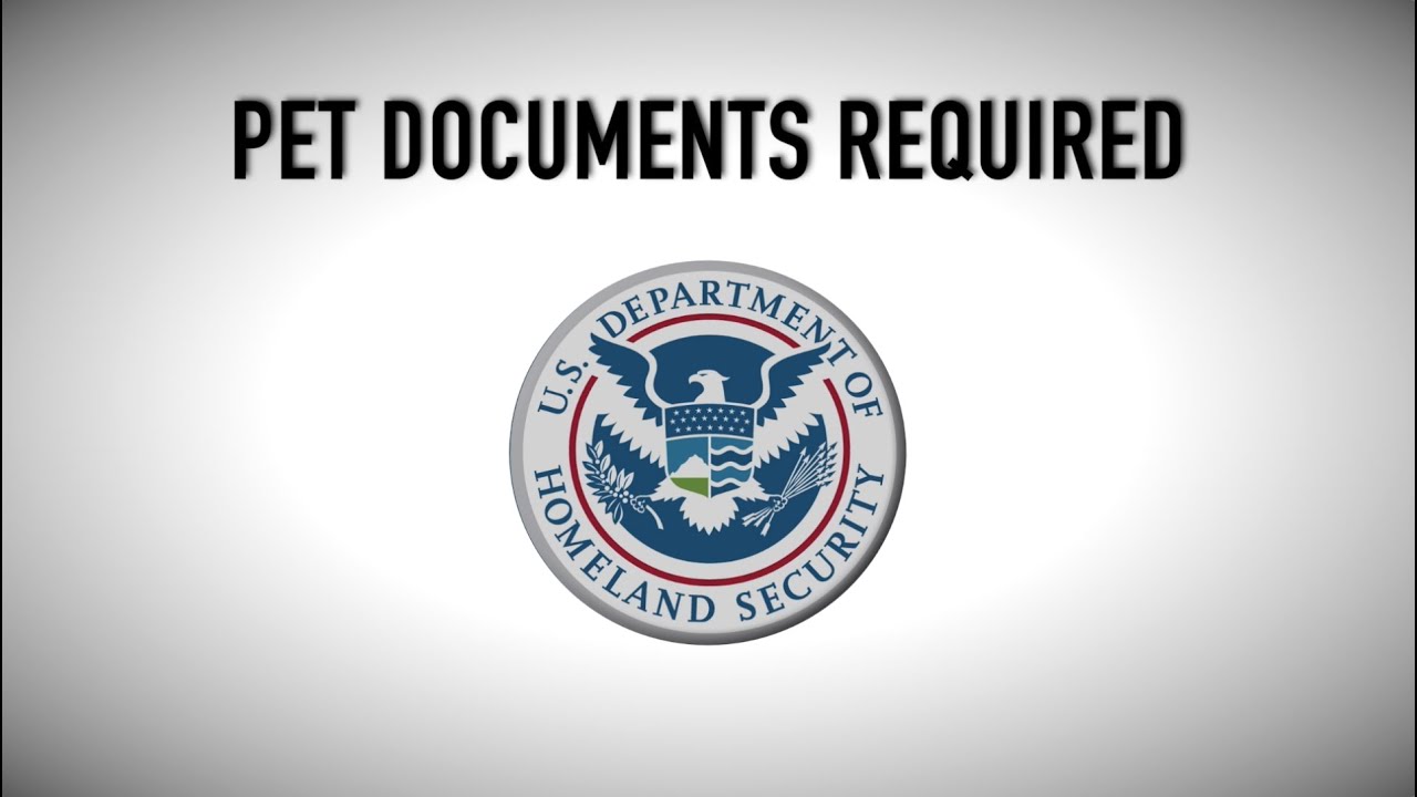 US Pet Clearance - Documents Required
