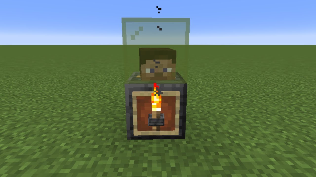 Minecraft Halloween Builds- Head In A Jar! 