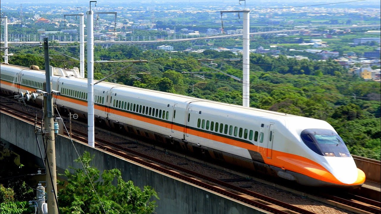 【4K60P】【台湾新幹線】台湾高速鉄道700T型電車 到着・発車・走行シーン集 南港駅、台中～彰化間にて 2023.8