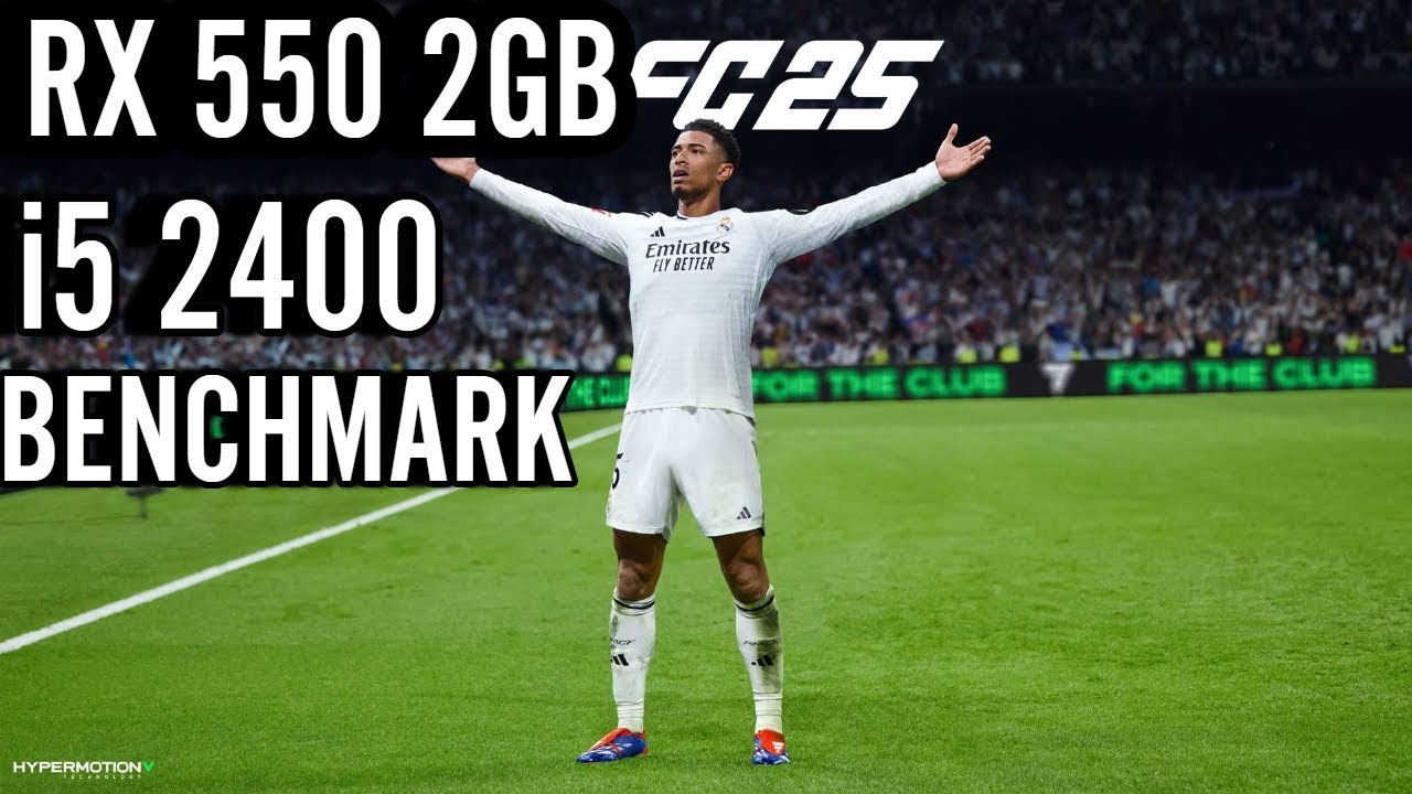 Is FC 25 playable on RX 550 2gb and i5 2400