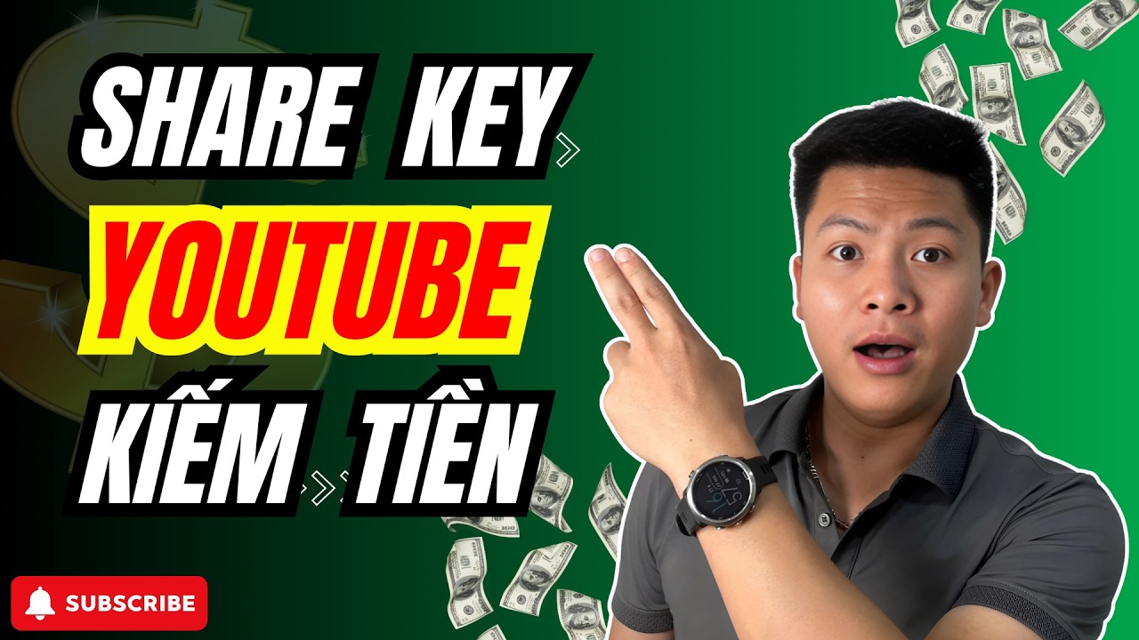 Ngách Kiếm 2000$ Tiền Youtube 