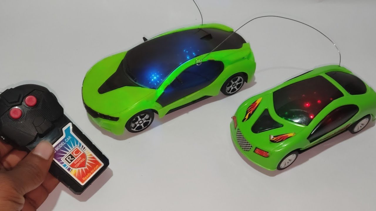 Open electric 3D CAR unboxing remote control 3D model CAR unboxing remote control car Bus airplane 
