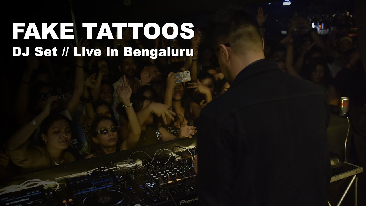 Fake Tattoos Live at Bengaluru // Self Produced Show
