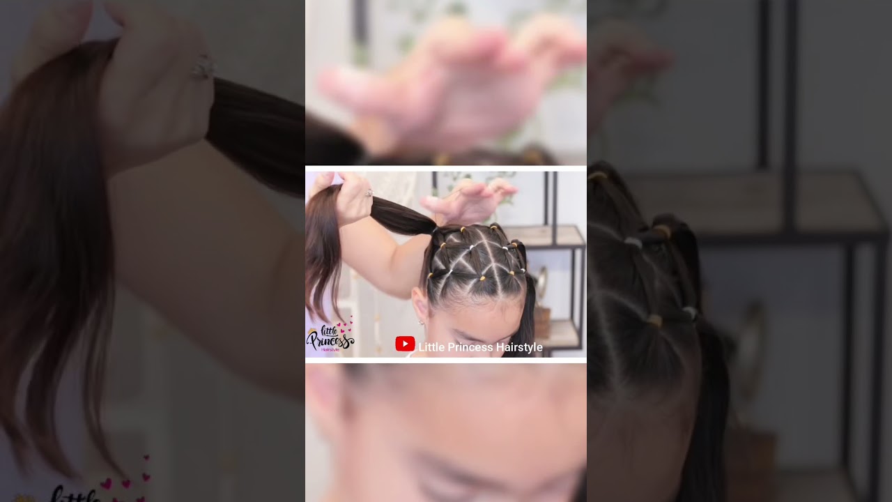 Peinado Fácil y Bonito con orejas de Minnie | Short video