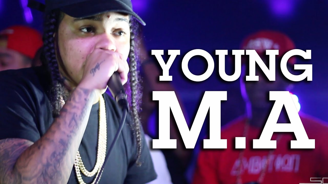 Young M.A Performs OOOUUU @ Webster Hall