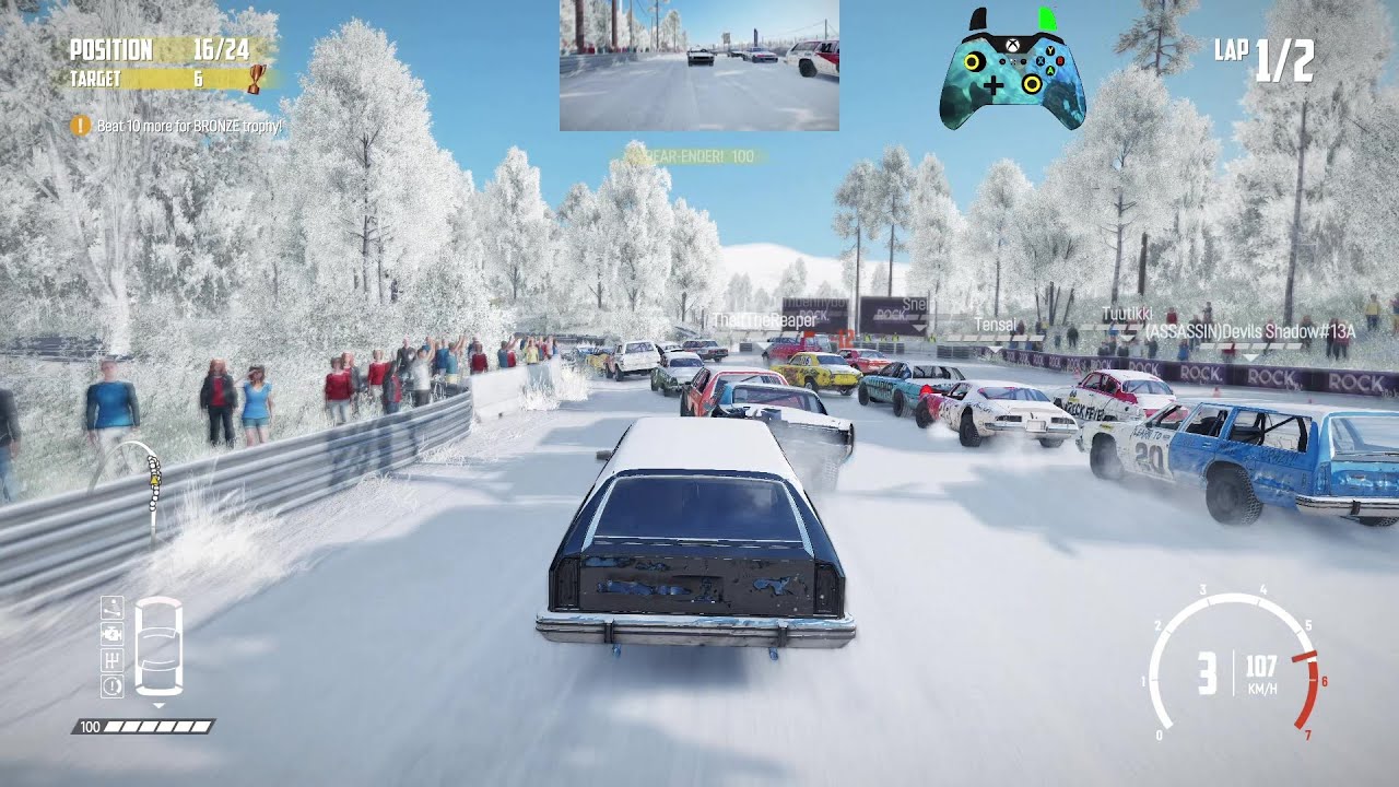 Wreckfest 26.02.06 Warwagon Rumble Race - Boulder Bank Circuit Short Route