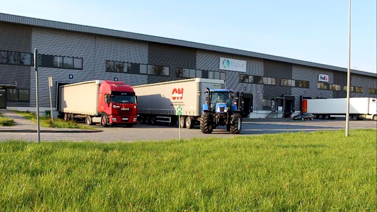 Transport ciężarowy TRAKTOREM | New Holland T6.175 | wózek dolly Mega Nysa MARIO 2 | naczepa