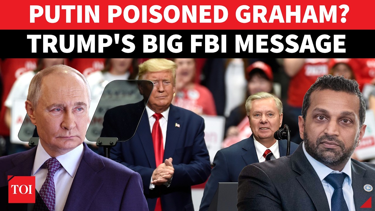 Lindsey Graham Poisoned By Putin's Men? Trump's SHOCKING FBI Message On Senator's Death