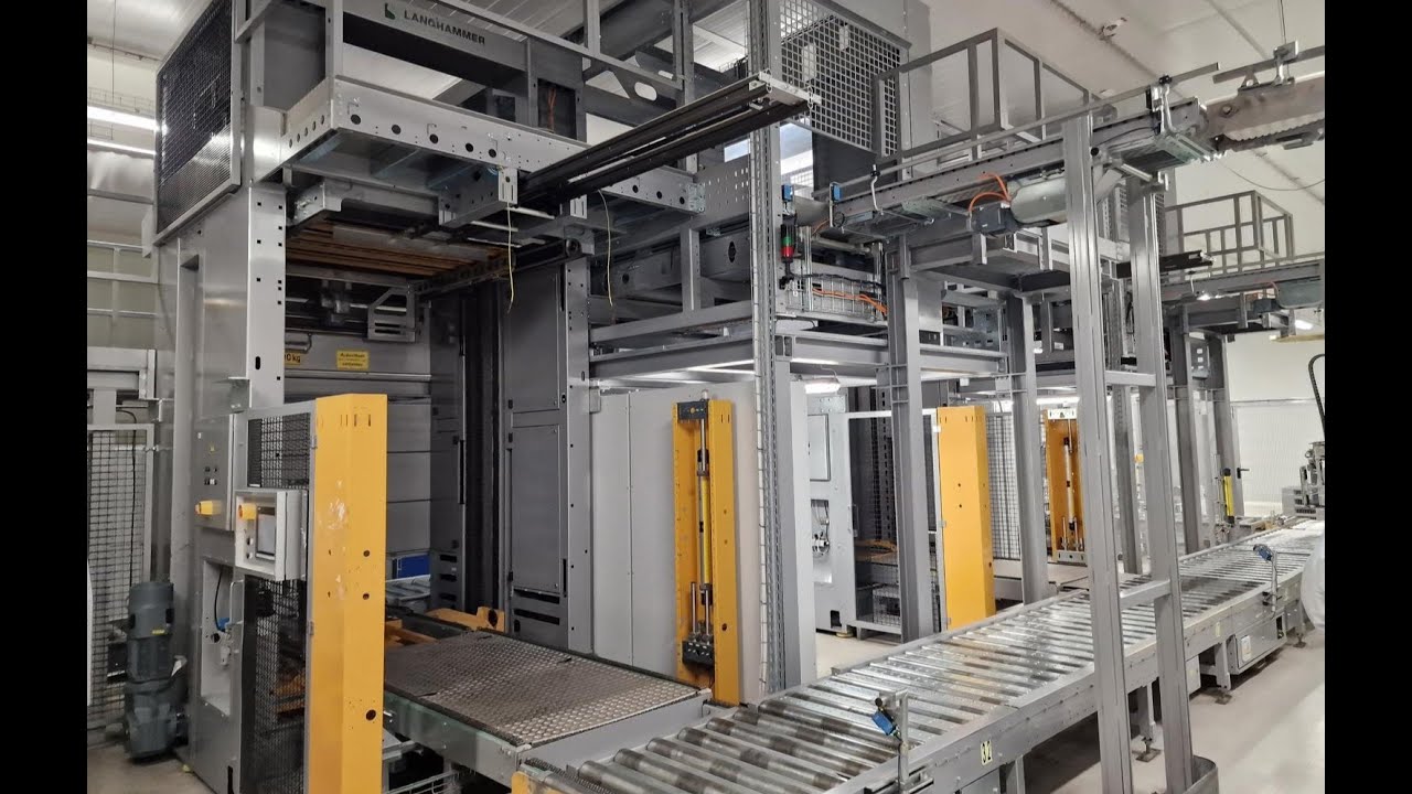Langhammer Palettieranlage | Palletizing system PA8L ZF51L