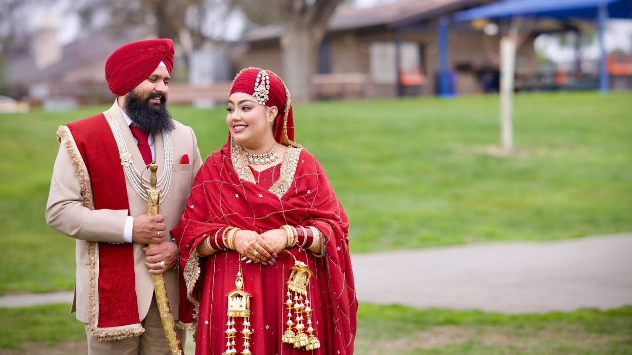 🔴HARPREET SINGH & KARAMJIT KAUR WEDDING DAY❤️