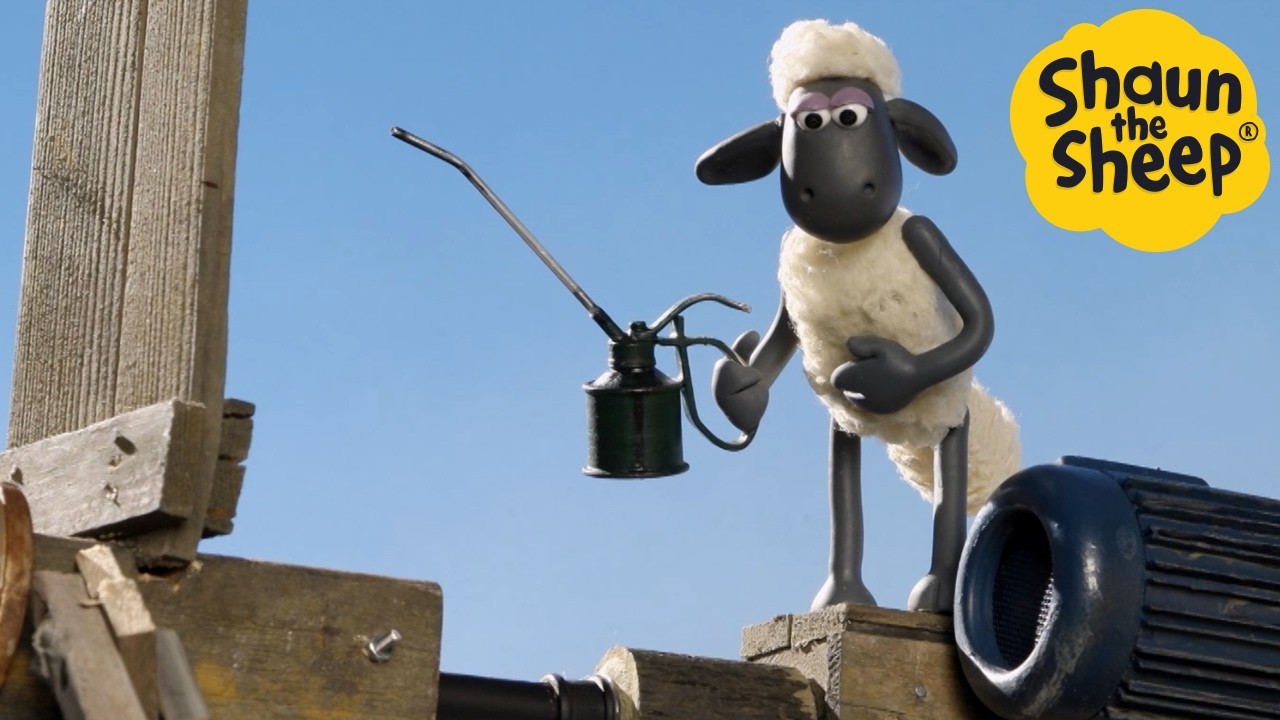 Maintenance Sheep🐑 Shaun the Sheep - Cartoons for Kids 🐑 Full Episodes Compilation [1 hour]