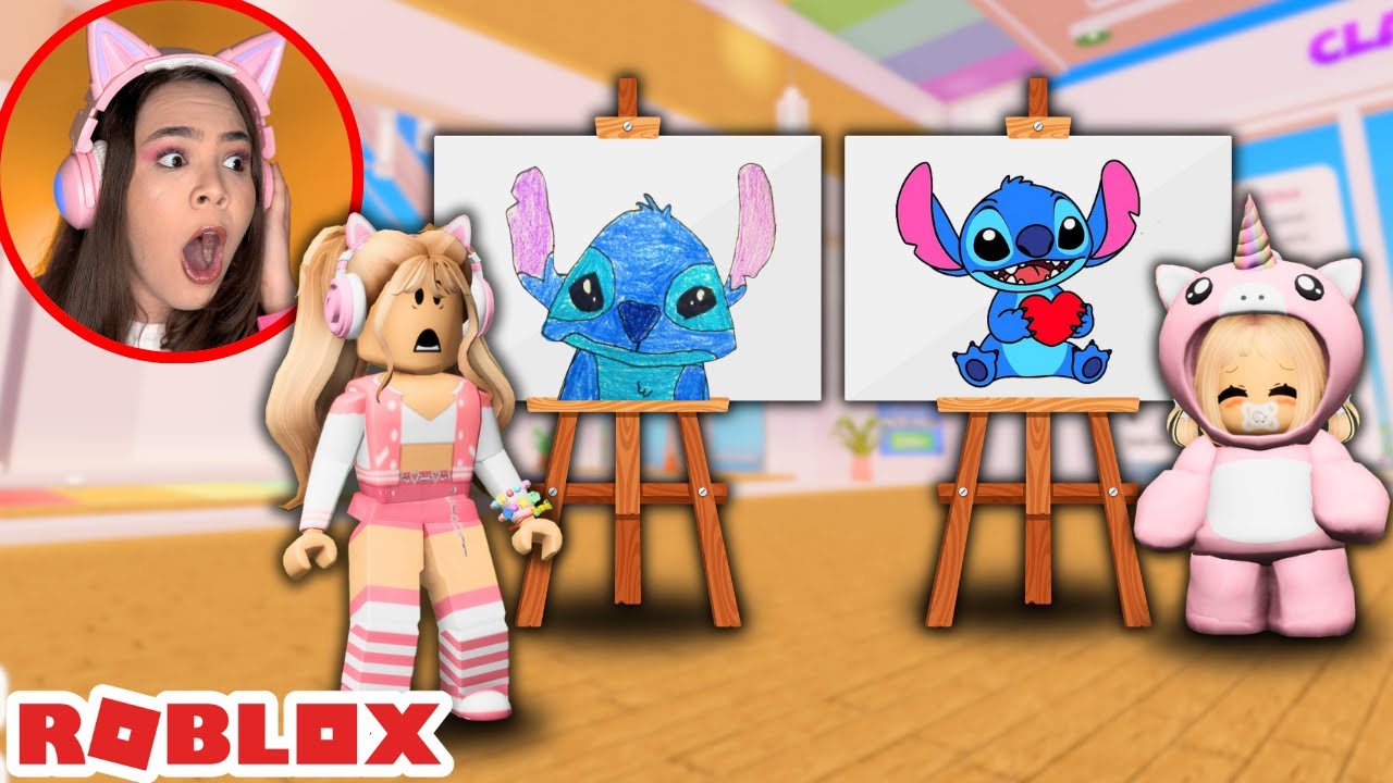 VICKOBABY vs BABY no DESENHE RAPIDO do Roblox