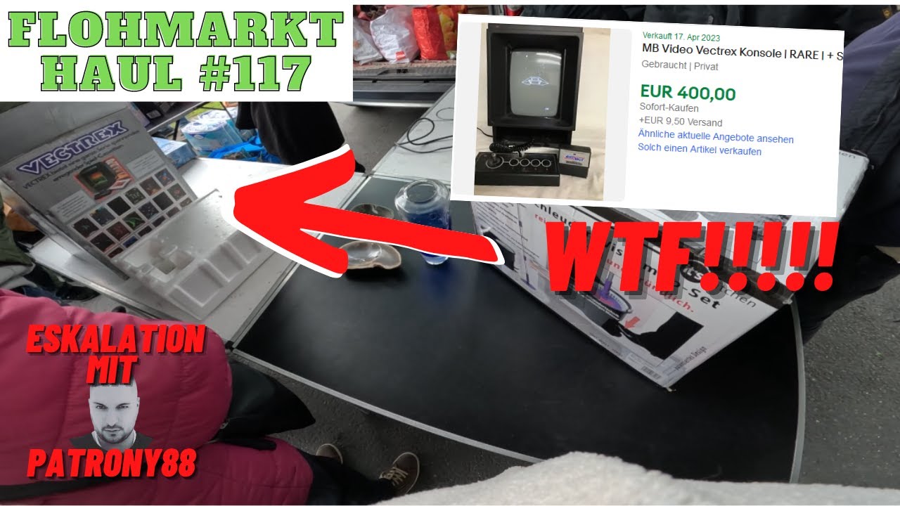 LIVE Flohmarkt Action - WTF Momente auf dem Tr&ouml;delmarkt (Geldexperiment)